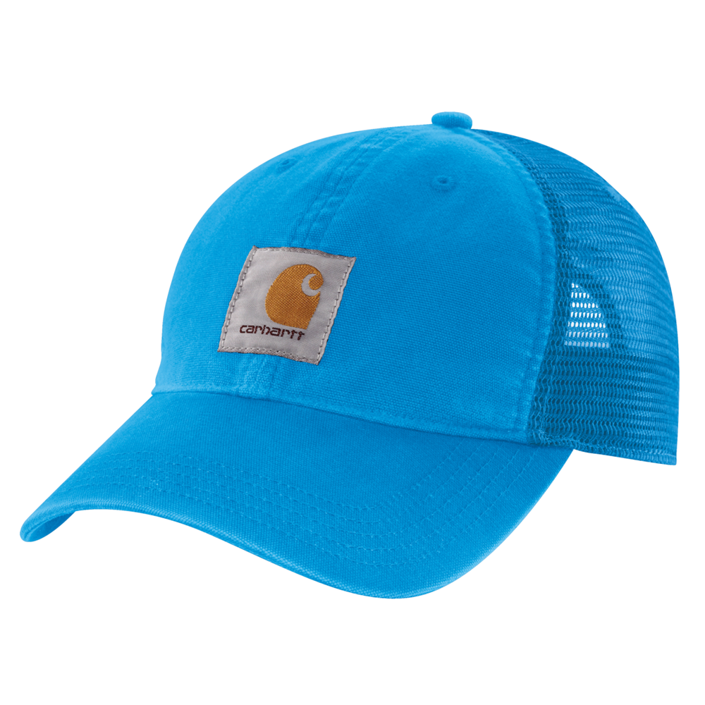 Carhartt BUFFALO Mesh Back Cap - AZURE BLUE - HA6
