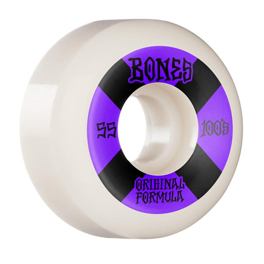Bones 100's #4 V5 Side cut OG Formula Wheels - 55MM | 100A