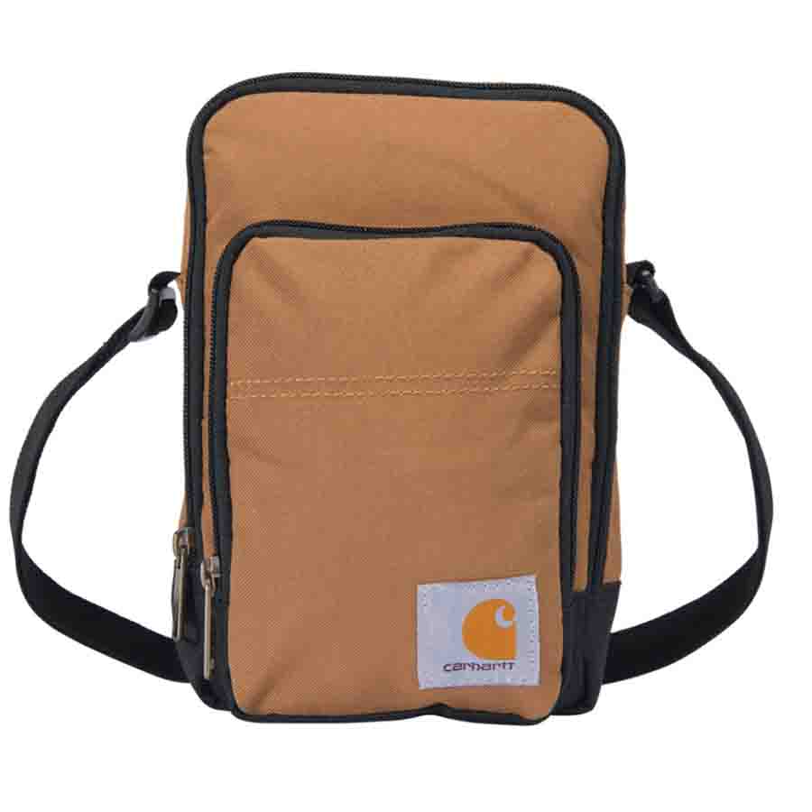 Carhartt Crossbody Zip Bag - BROWN