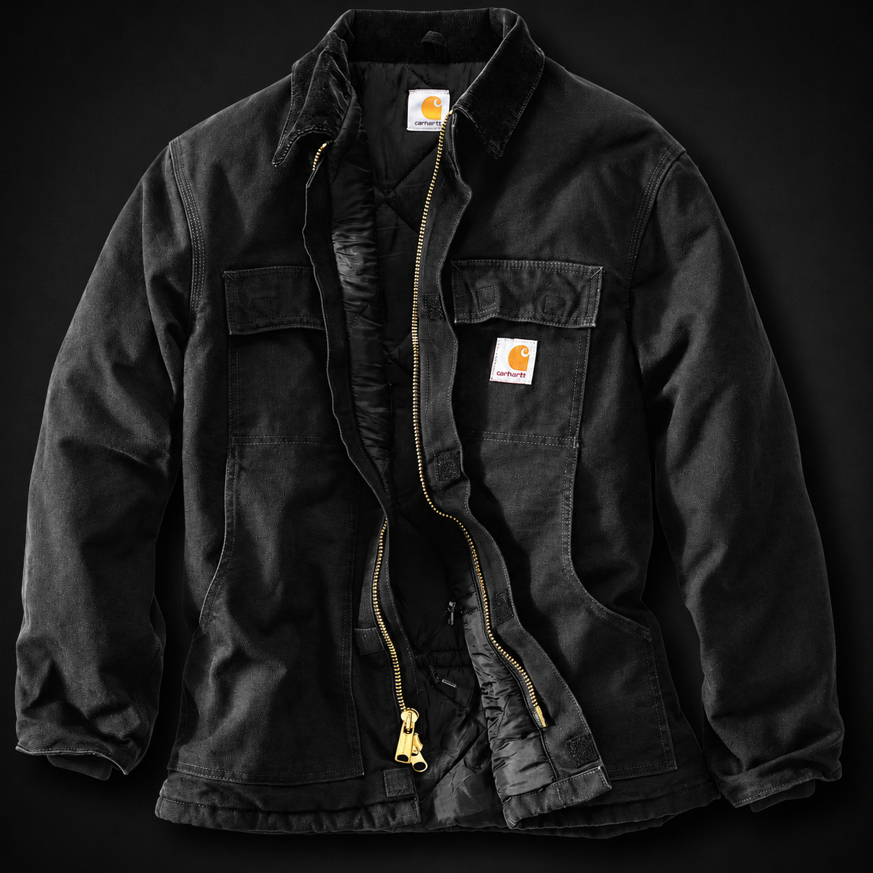 Carhartt Loose Fit Firm Duck Insulated Traditional Coat (This item needs a break in)