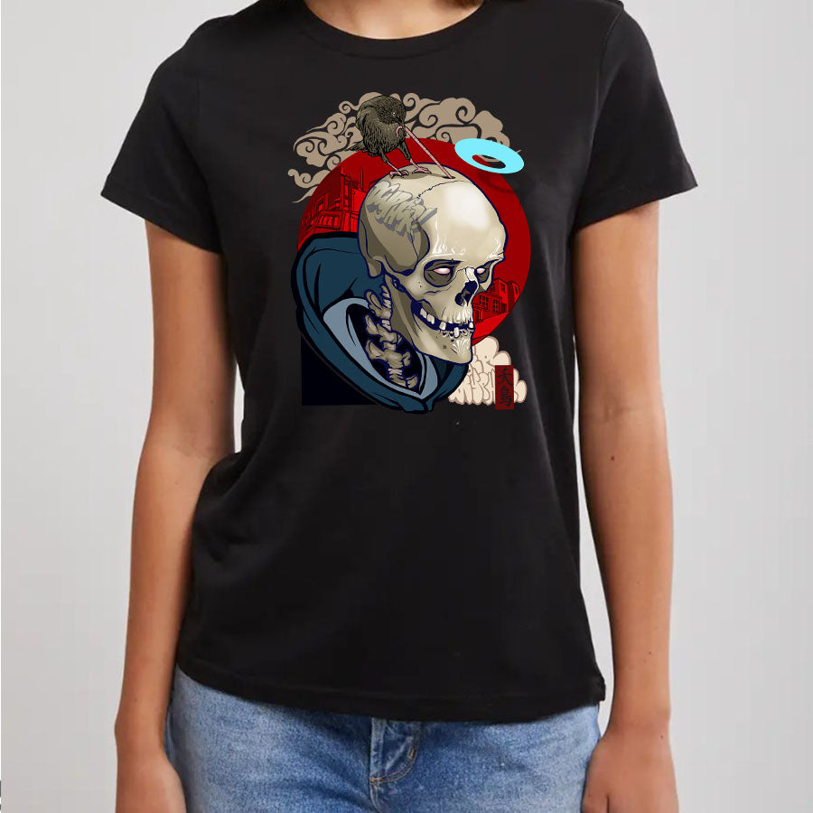DCYPHER - Early bird - WOMEN'S BLACK TEE