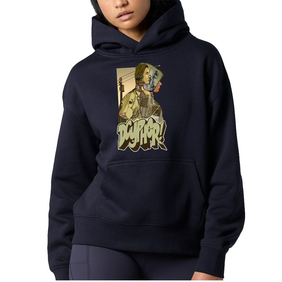 DCYPHER - Truant print - WOMEN'S BLACK