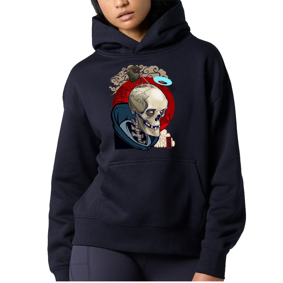 DCYPHER - Early bird print - WOMEN'S BLACK