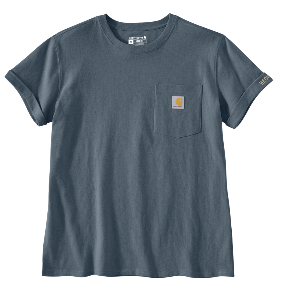 Carhartt Women’s Dearborn Loose Fit Rosie T-Shirt – 106903 - IRON BLUE