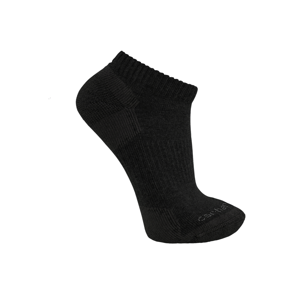 Carhartt Midweight Women’s Low Cut Sock 3 Pack Black - Women's – SL2623W