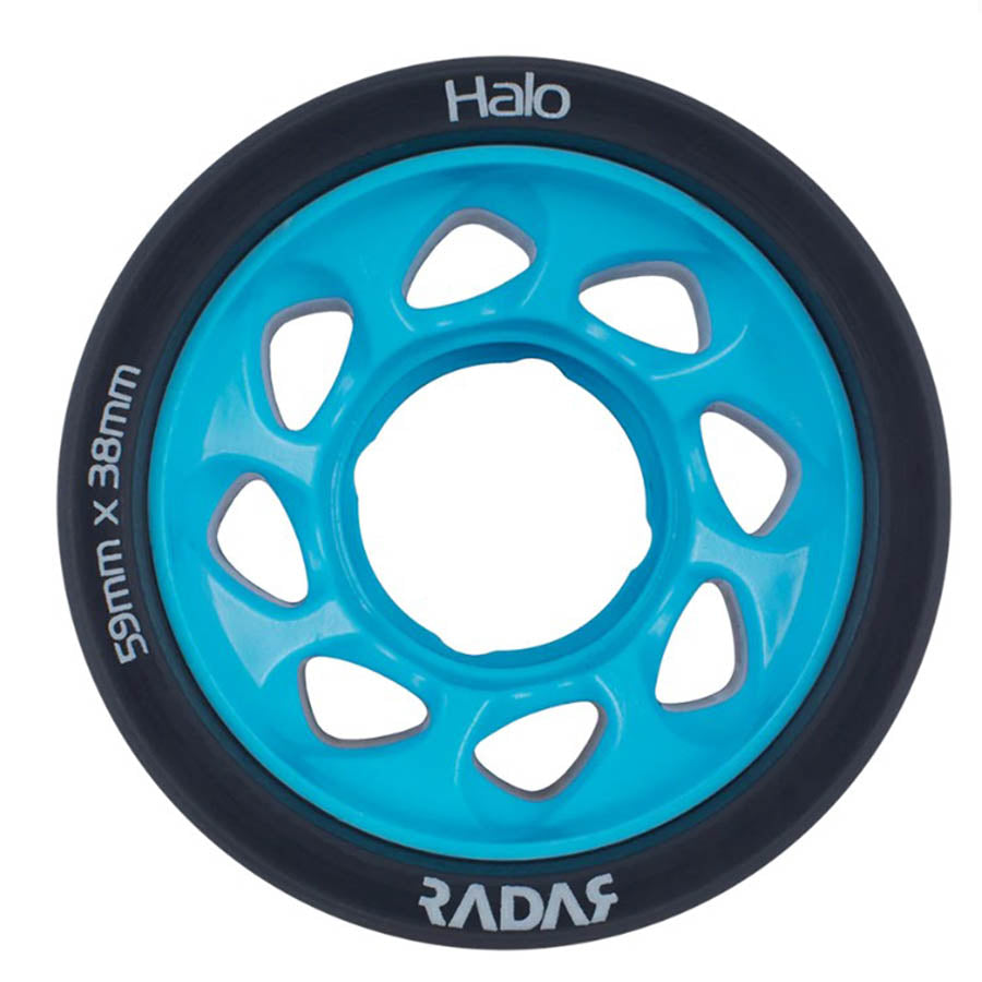Radar Halo Wheels – 59mm - BLUE - X4
