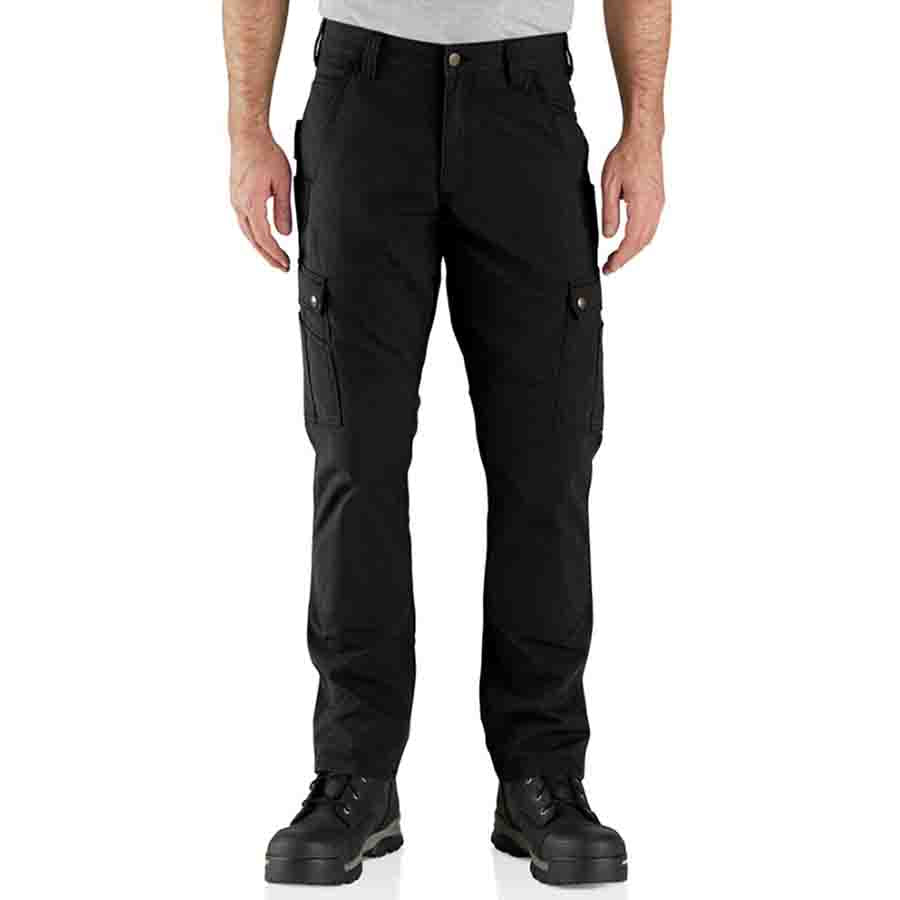Carhartt Rugged Flex relaxed fit Ripstop Cargo Work pant - BLACK