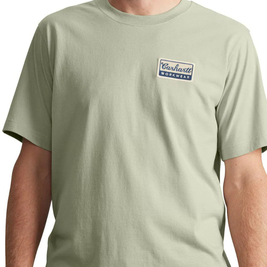 Carhartt Men’s Workwear Patch Graphic Tee - LIGHT GREEN