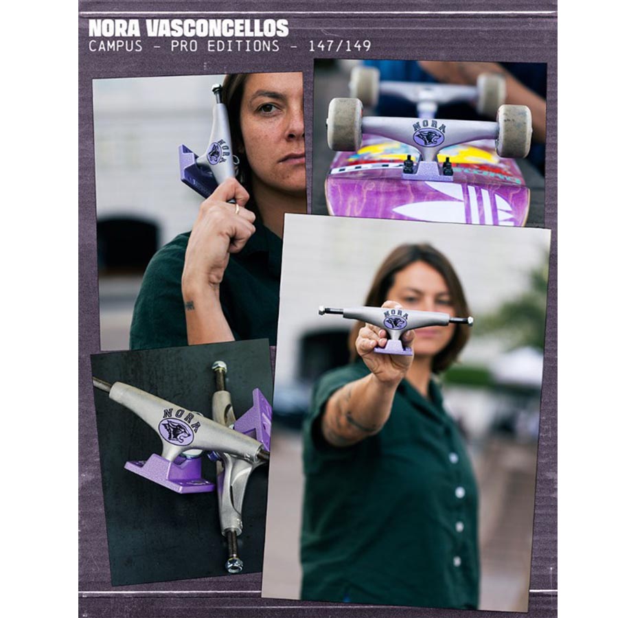 Thunder Nora Pro Edition Campus Skateboard Trucks - 147 (fits 8.0")
