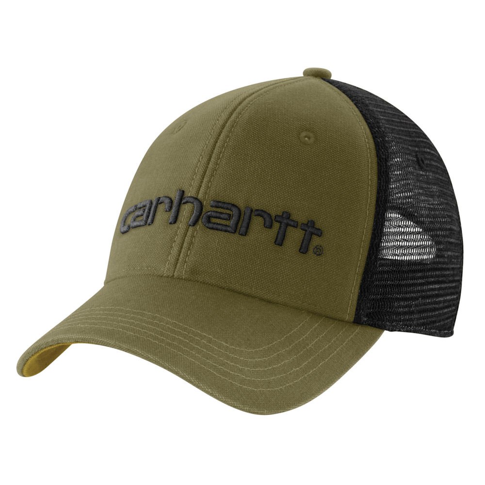 Carhartt DUNMORE Mesh back cap - Dark Bronzed Green GL7