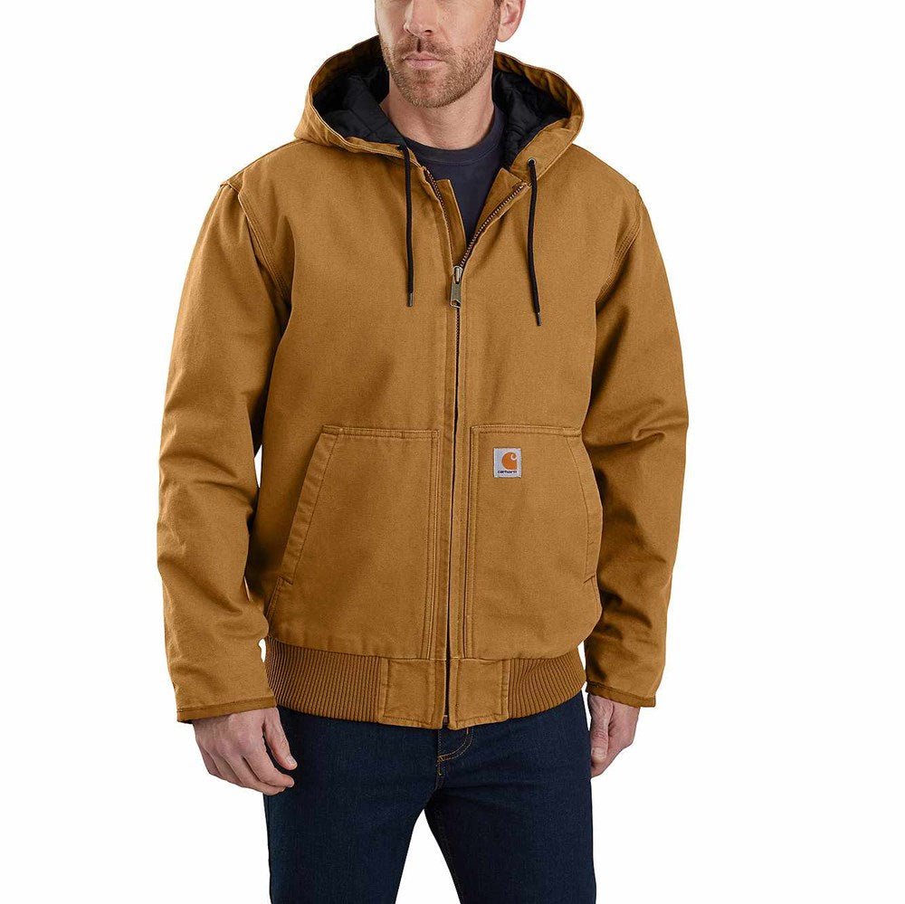 Carhartt WASHED DUCK ACTIVE Jacket - BROWN