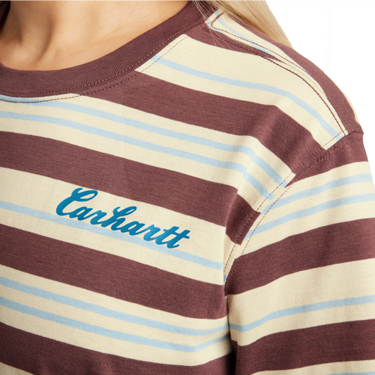 Carhartt Women’s TENCEL™ Loose Fit Striped T-Shirt – 106908