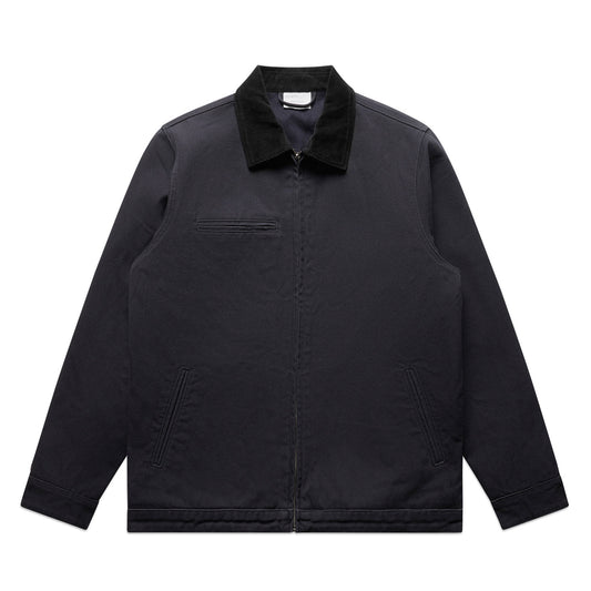 AS Colour Canvas Cord Collar Jacket - Printable or Blank - Ink Blue