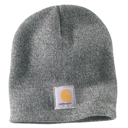 Carhartt Acrylic Knit Hat – Gray / Coal Heather