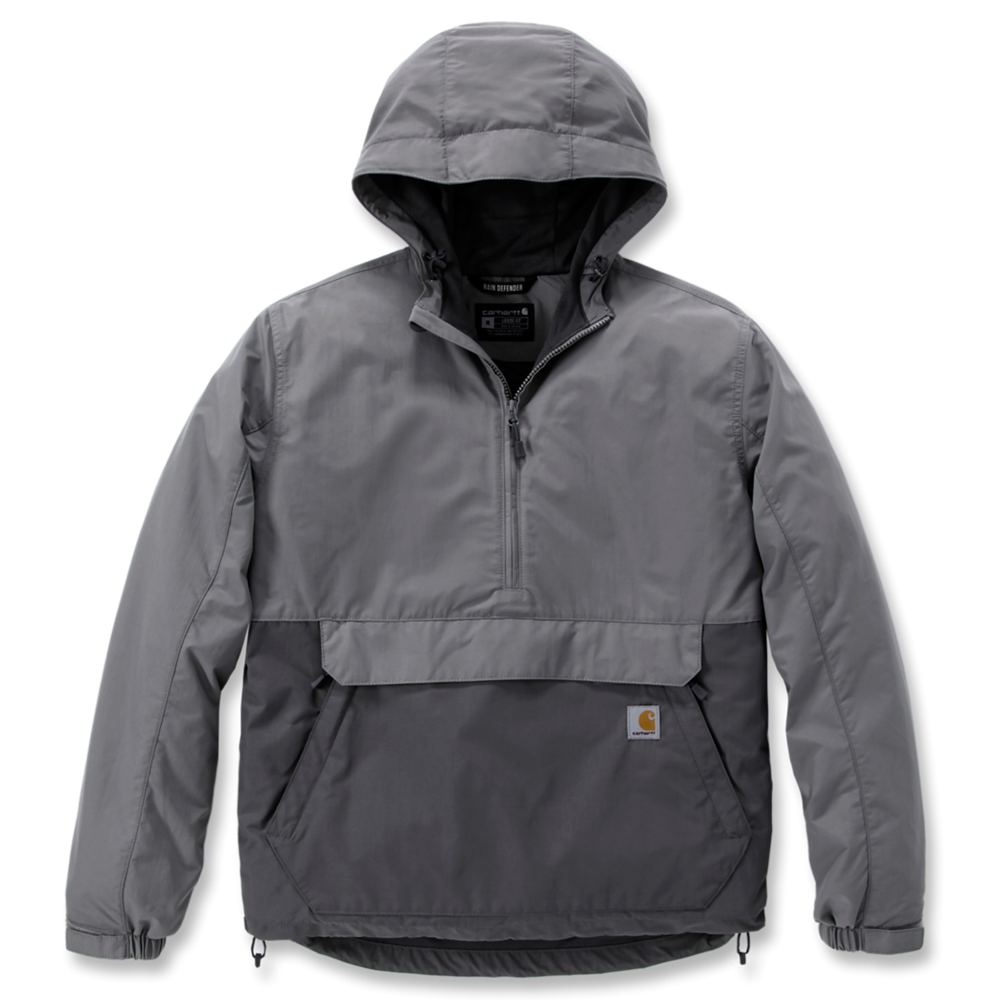 Carhartt MENS Loose Fit Packable Anorak 105749 - Gray