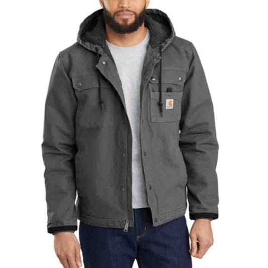 Carhartt BARTLETT Washed Duck Jacket - GREY GRAVEL