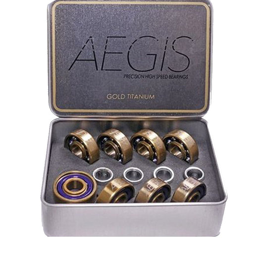 AEGIS Titanium Gold Bearings - GOLD/PURPLE