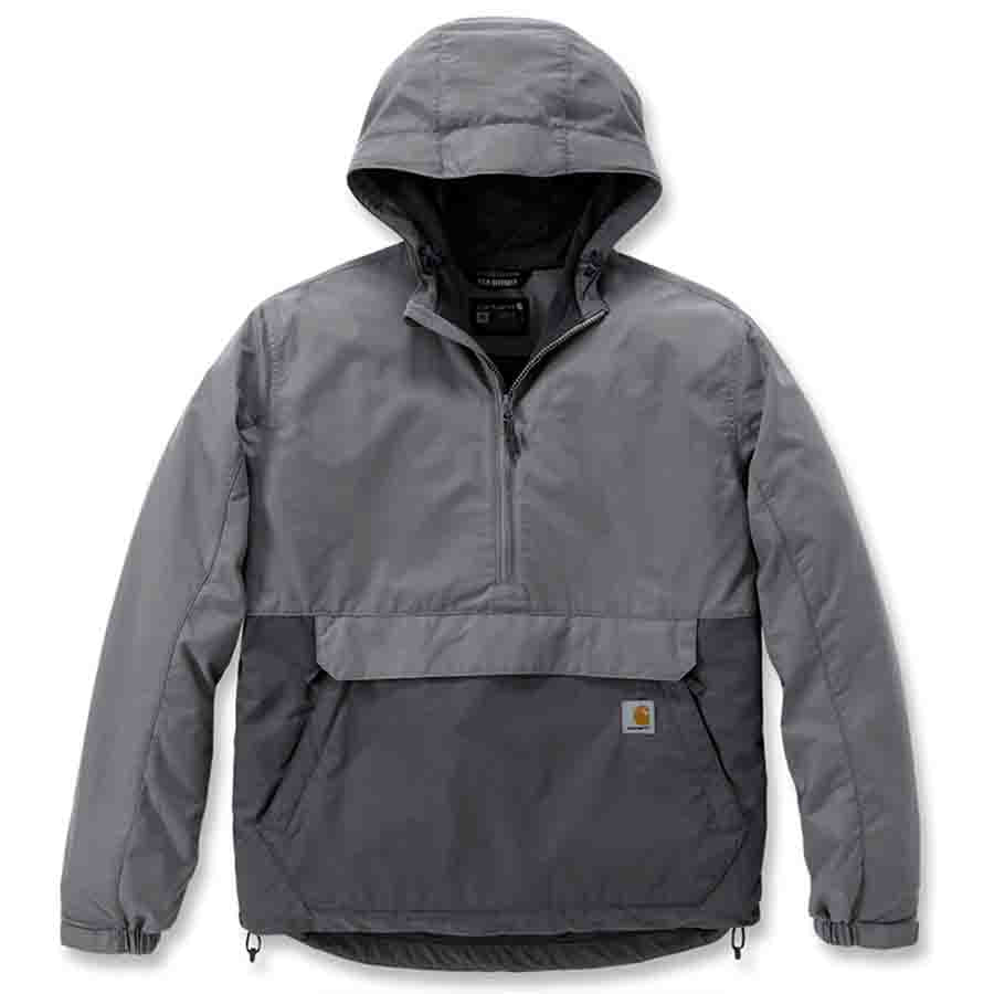 Carhartt MENS Loose Fit Packable Anorak - GREY
