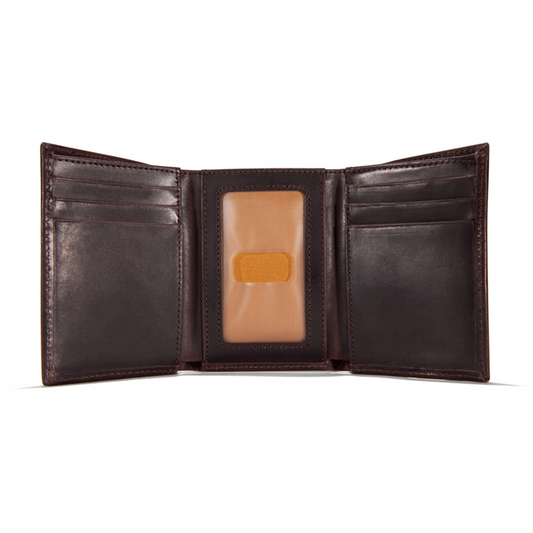 Carhartt Oil Tan Leather Trifold Wallet