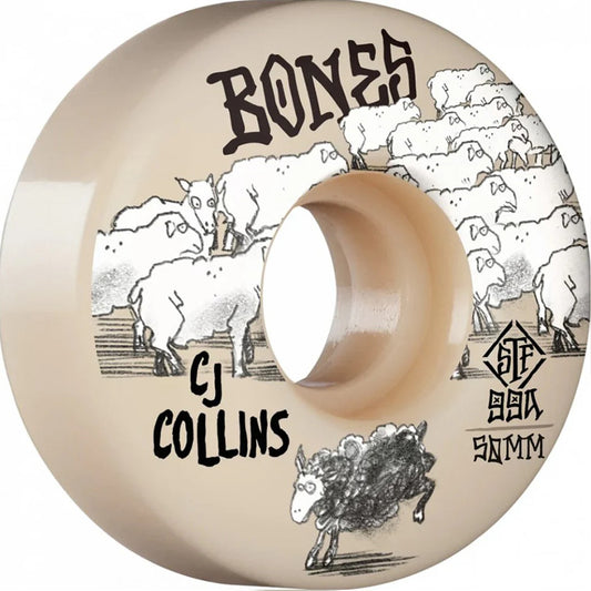 Bones Wheels Pro STF Collins Black Sheep – 52mm V3 STF | 99A