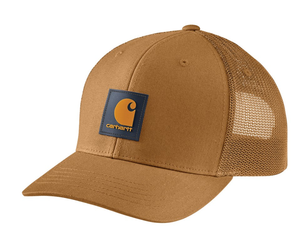 Carhartt Rugged Flex® Twill Mesh-Back Logo Patch Cap