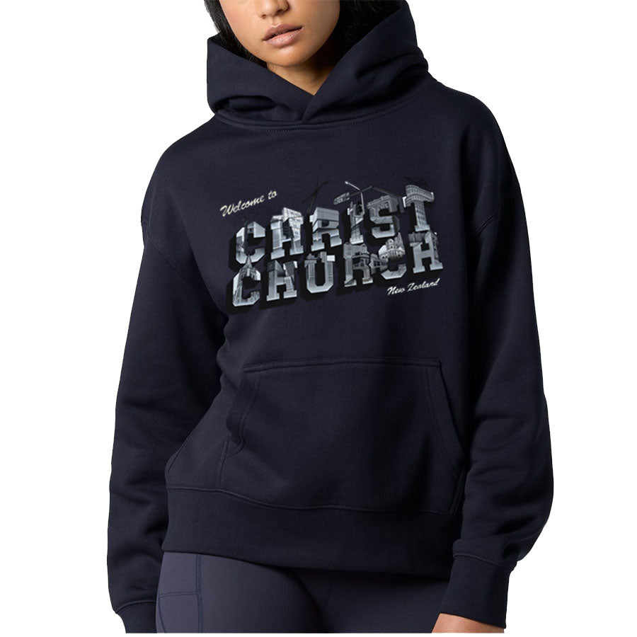DCYPHER - Christchurch print - WOMEN'S BLACK