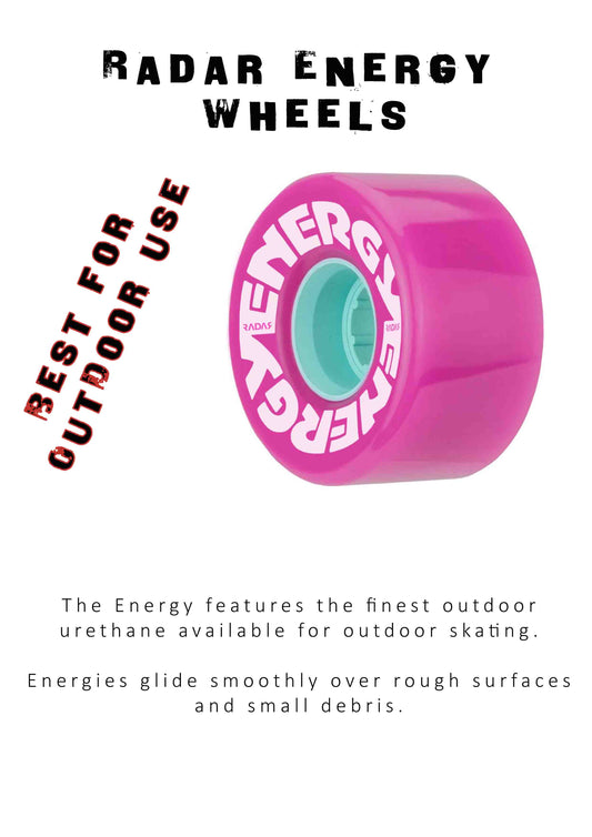 Radar Energy Wheels – Outdoor Performance - PINK - X4