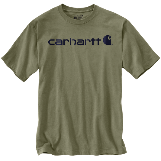 Carhartt Dearborn Relaxed Fit Logo T-Shirt - Olive Green 103361