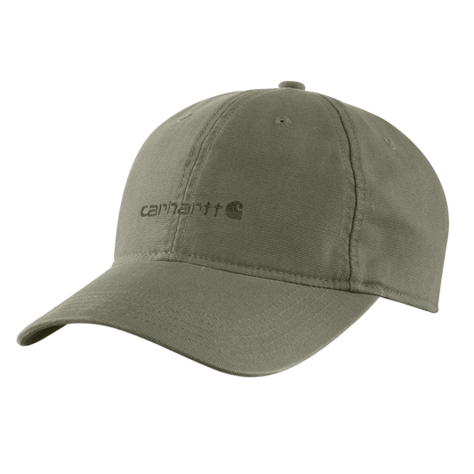 Carhartt Canvas Embroidered Graphic Cap - Dusty Olive