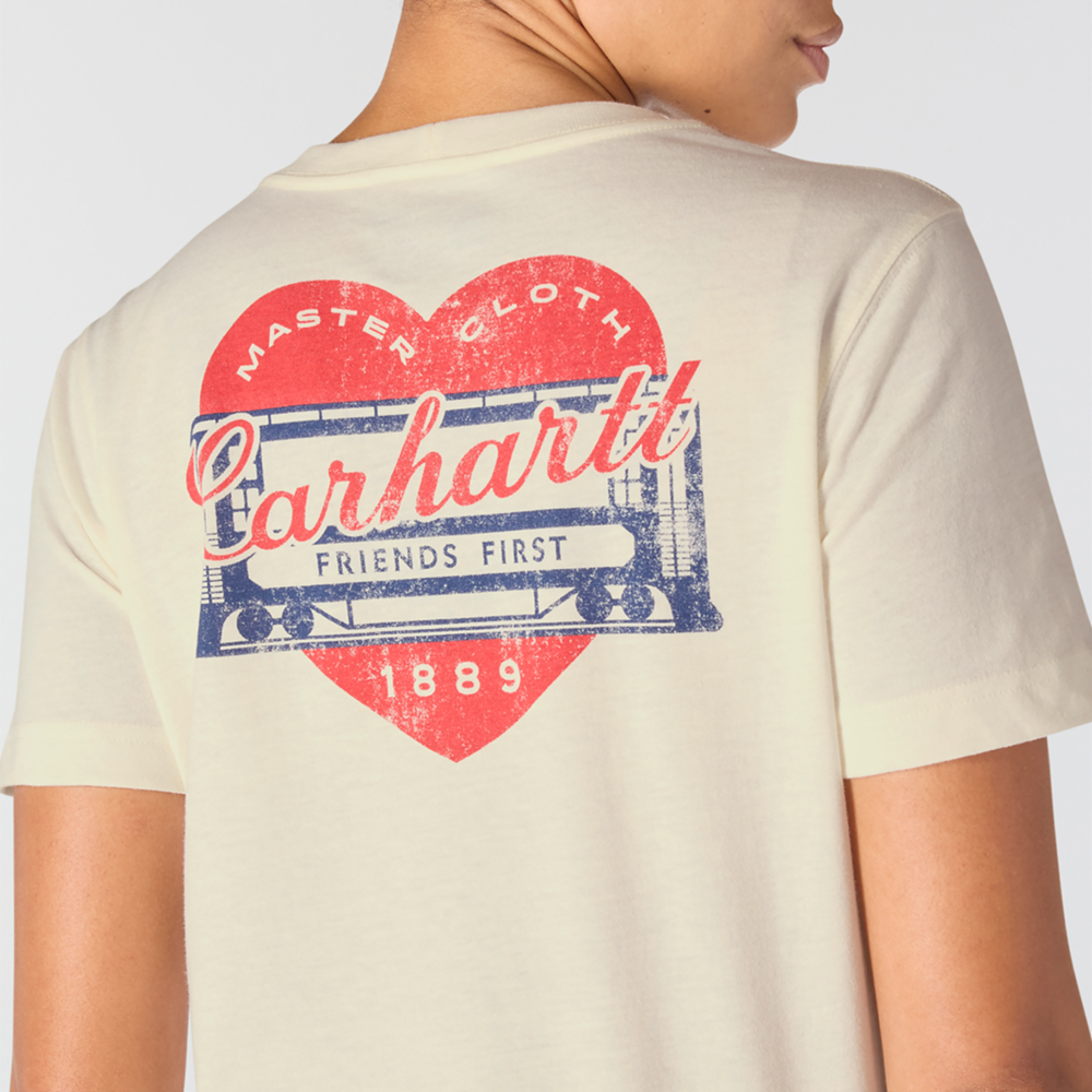 Carhartt Woman's Irvine Relaxed Heritage Heart T-Shirt | 107534