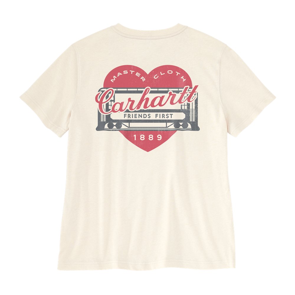 Carhartt Woman's Irvine Relaxed Heritage Heart T-Shirt | 107534