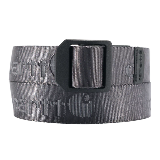 Carhartt Nylon WEBBING Lock Belt - GREY - Fits 36-42 Waist