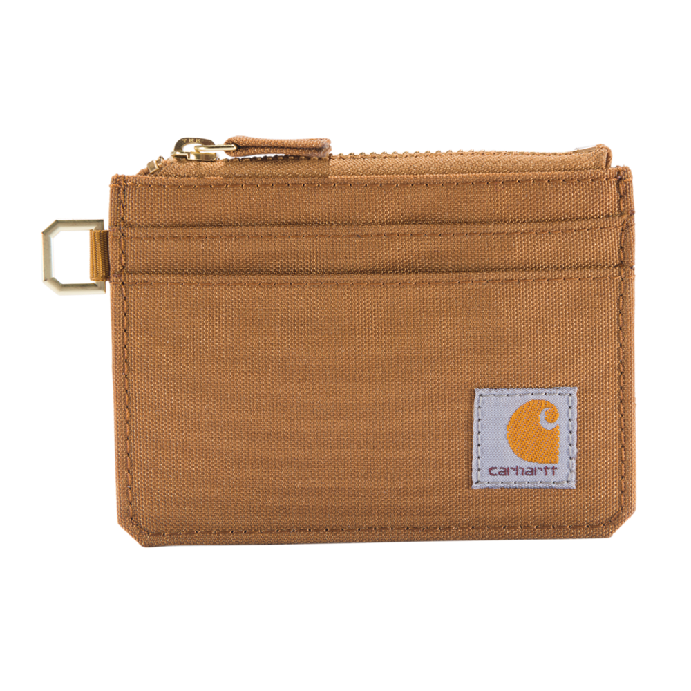 Carhartt Zippered Card Keeper Wallet - BROWN