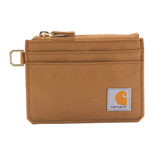 Carhartt Zippered Card Keeper Wallet - BROWN