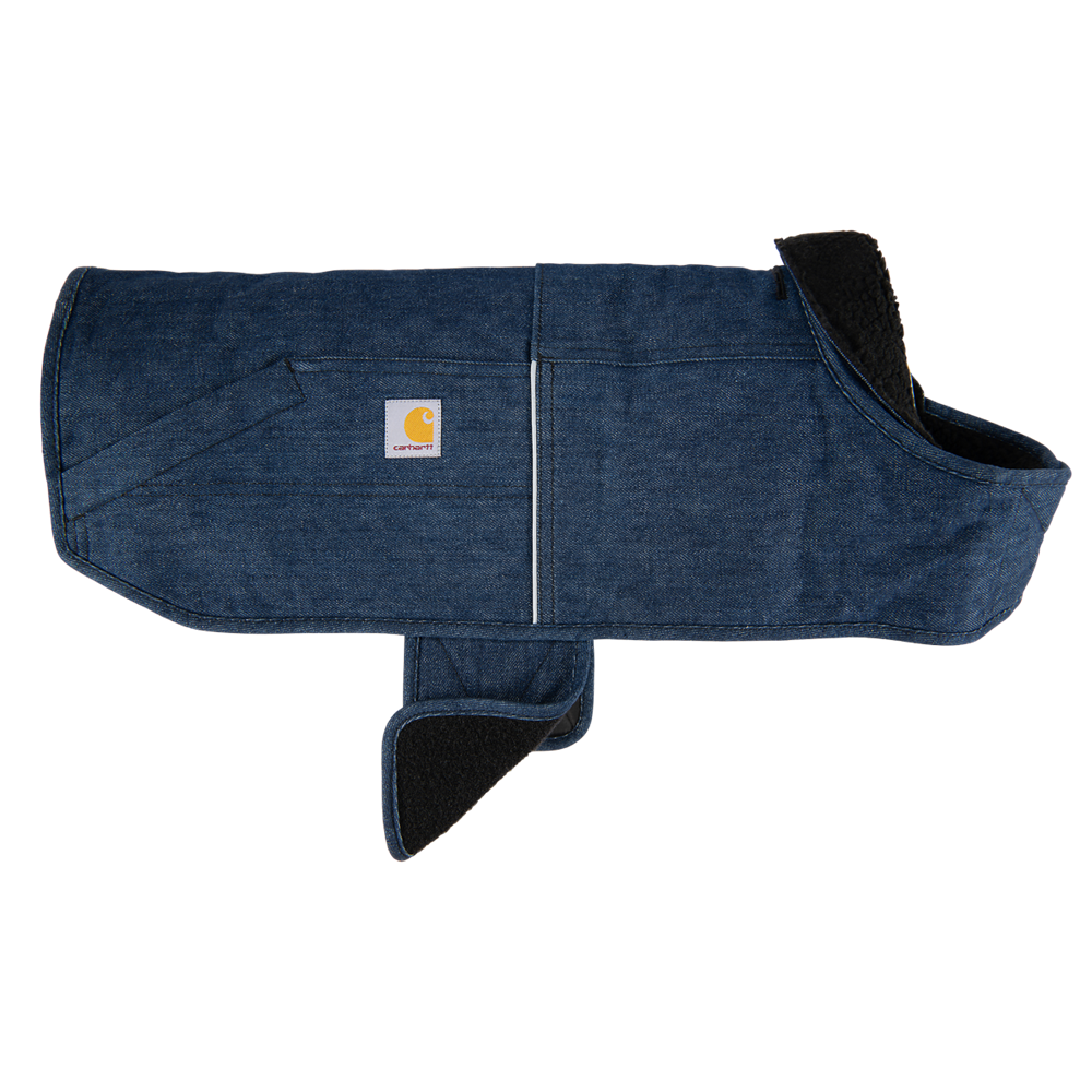 Carhartt Denim Insulated Dog Chore Coat 803118 | Rain Defender Dog Jacket