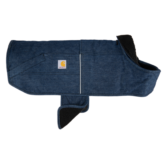 Carhartt Denim Insulated Dog Chore Coat 803118 | Rain Defender Dog Jacket