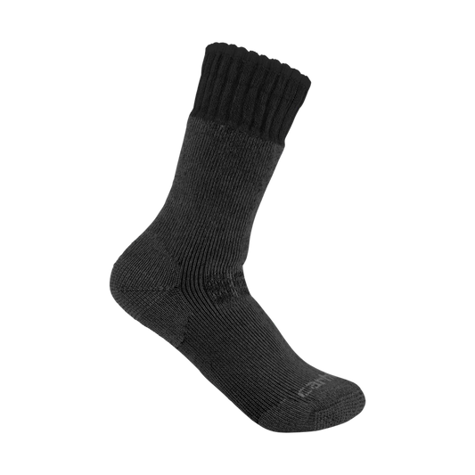 Carhartt SB6600 Wool Blend Boot Socks – Heavyweight - Black/Gray