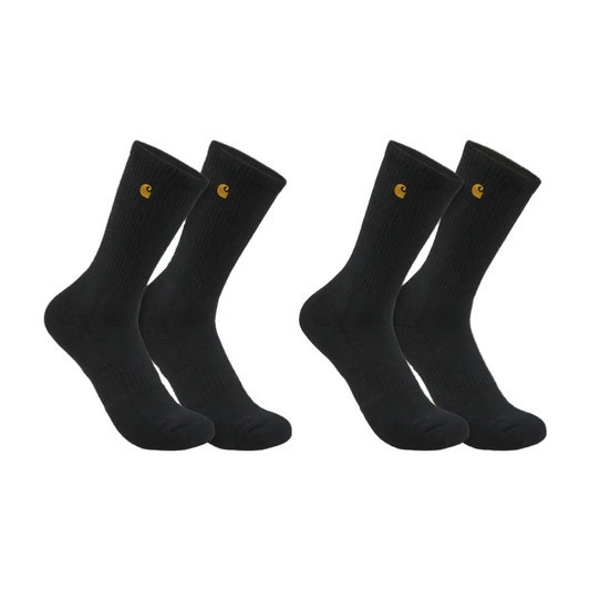 Carhartt FORCE SC2252 midweight crew socks in a 2-pack