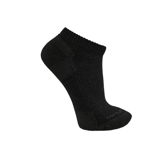 Carhartt Midweight Women’s Low Cut Sock 3 Pack Black - Women's  – SL2623W
