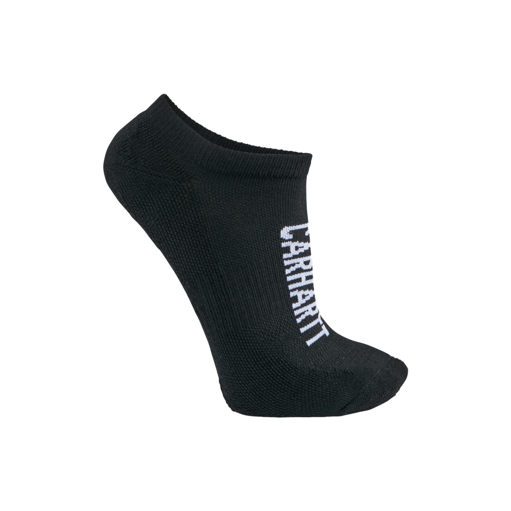 Carhartt FORCE Midweight Logo Low Cut Sock 3 Pack - Black - SL9953 - Men's