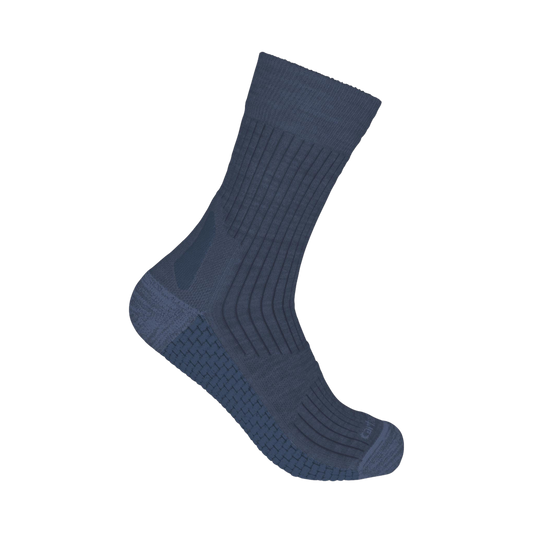 Carhartt Outdoor FORCE™ Women’s Grid Midweight Short Crew Socks - Blue – Merino Wool Blend (SS9260-W)