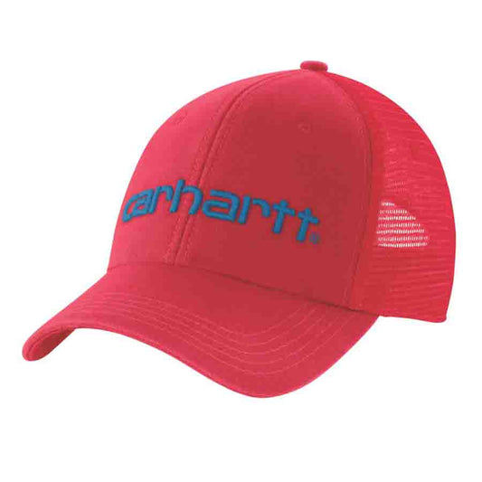 Carhartt DUNMORE Mesh back cap - FIRE RED
