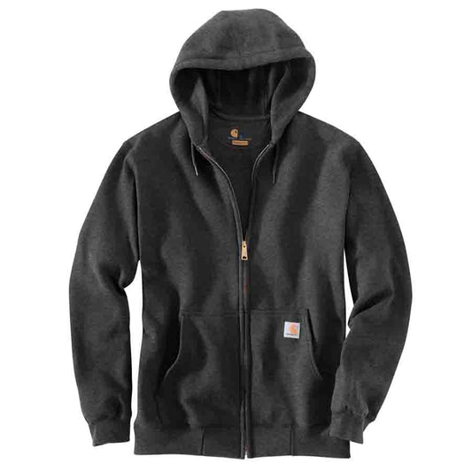 Carhartt MIDWEIGHT ZIP FRONT Hooded Sweatshirt - GREY