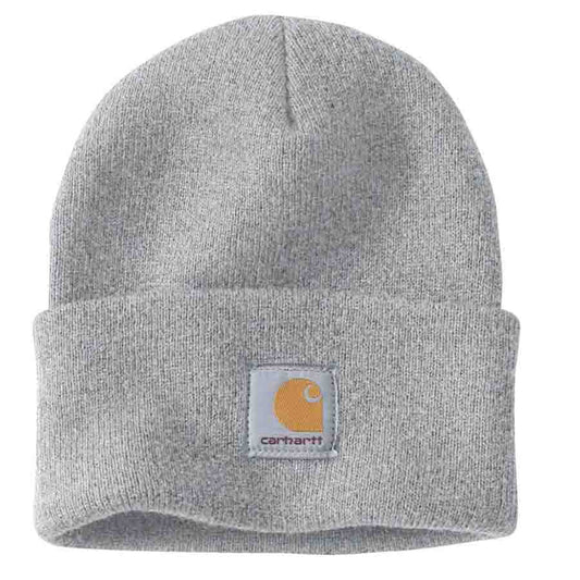 Carhartt ACRYLIC WATCH Hat - HEATHER GREY