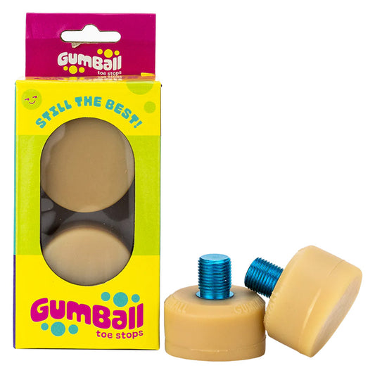 Gumball Toe Stops (Pair of 2) Natural - Long Stem