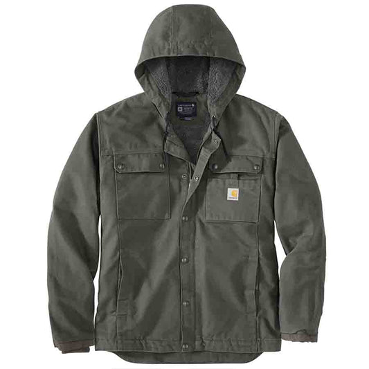 Carhartt BARTLETT Washed Duck Jacket - OLIVE GREEN