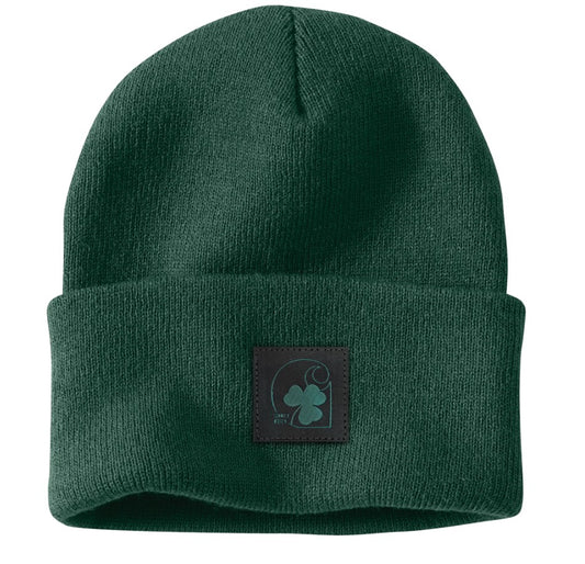 Carhartt SHAMROCK Knit Patch Beanie - GREEN