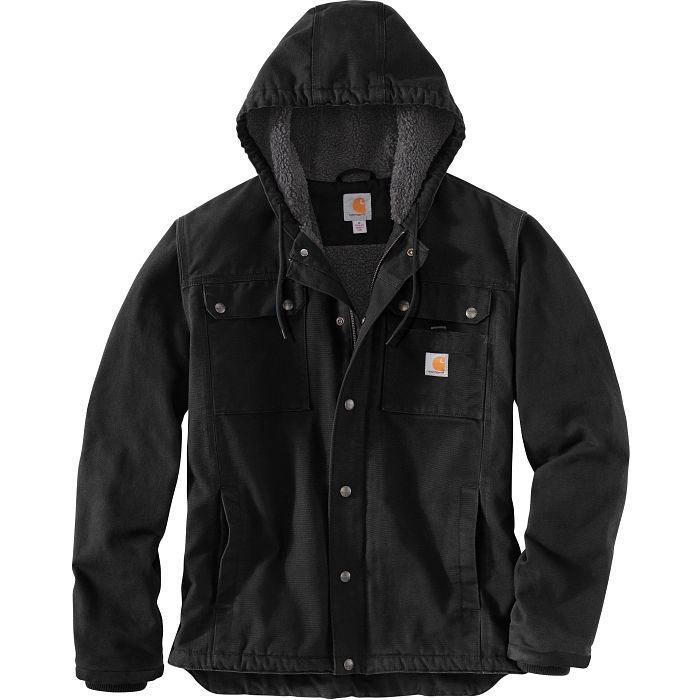 Carhartt Bartlett Washed Duck Jacket 103826 - BLACK