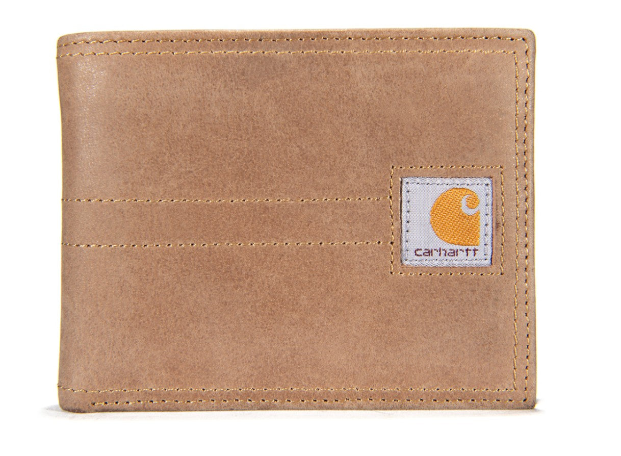 Carhartt Saddle Leather Bifold Wallet – (B0000207)