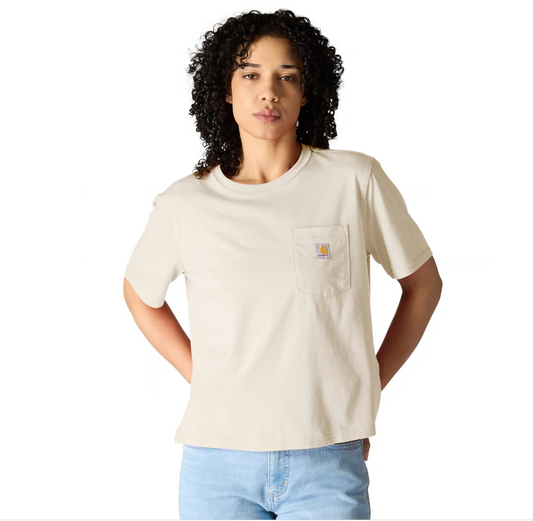 Carhartt Women's Loose Fit Lightweight Short Sleeve Pocket T-Shirt – 106122